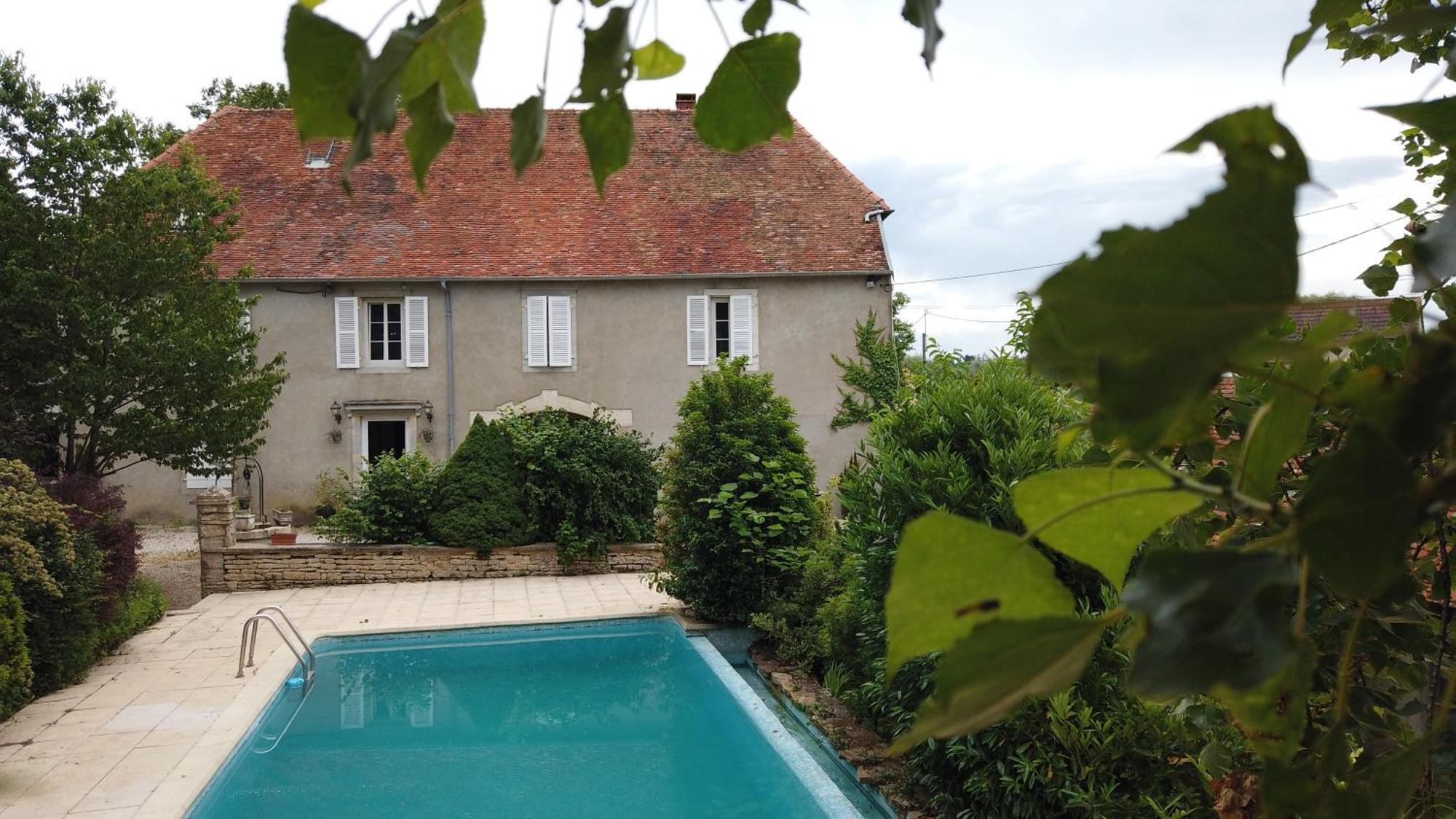 Le Cedre Bleu - Maison D'Hotes Chatenois (Jura) Exterior foto